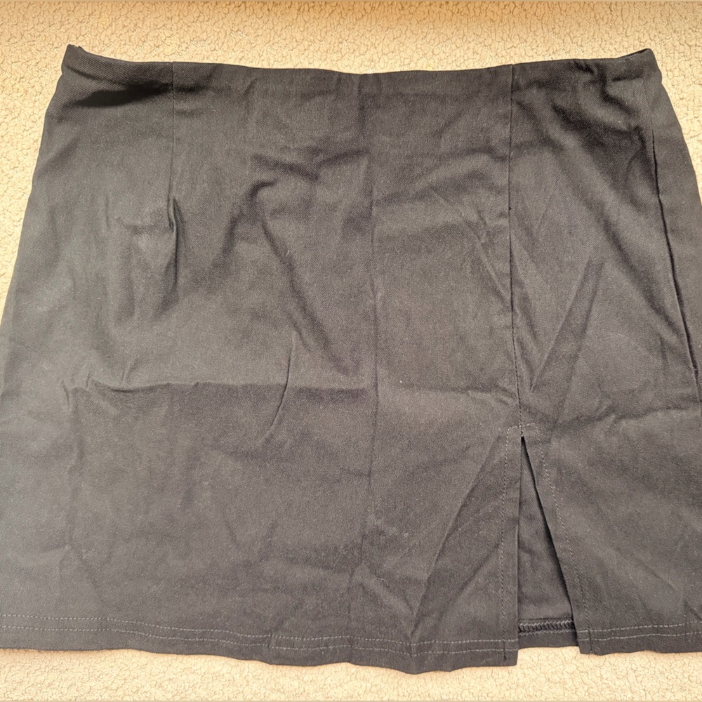 SHEIN Black Mini Skirt